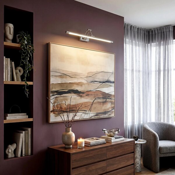 Fürdőszobai fali LED lámpa SWE017-1W 60cm Chrome