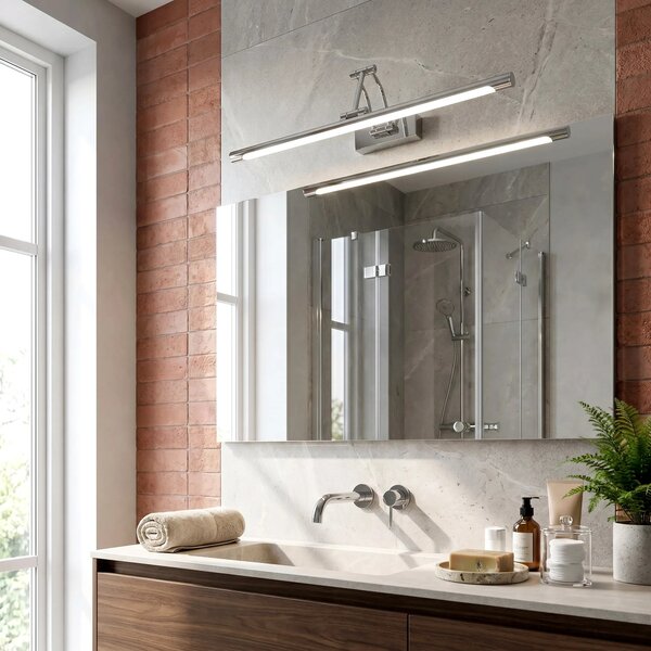 Fürdőszobai fali LED lámpa SWE017-1W 60cm Chrome