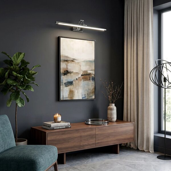 Fürdőszobai fali LED lámpa SWE017-1W 60cm Chrome