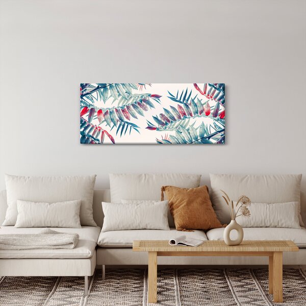 Kép - Trópusi levelek (120x50 cm)