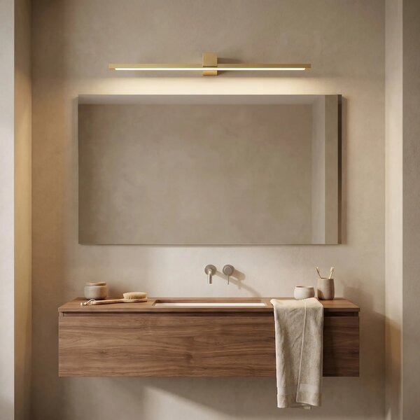 Fürdőszobai fali LED lámpa SWE048-1W 80cm GOLD BRUSH
