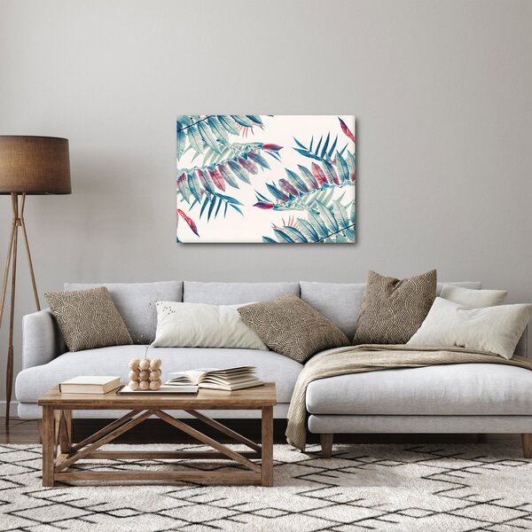 Kép - Trópusi levelek (70x50 cm)
