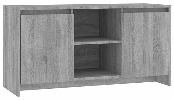 Szürke sonoma szerelt fa TV-szekrény 102x37,5x52,5 cm