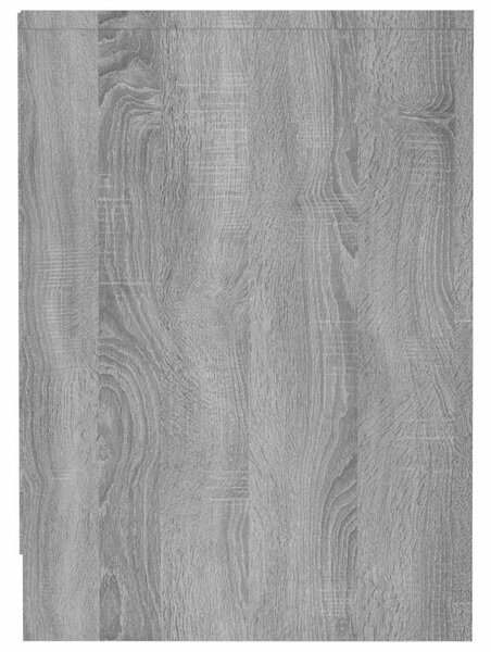 Szürke sonoma szerelt fa TV-szekrény 102x37,5x52,5 cm