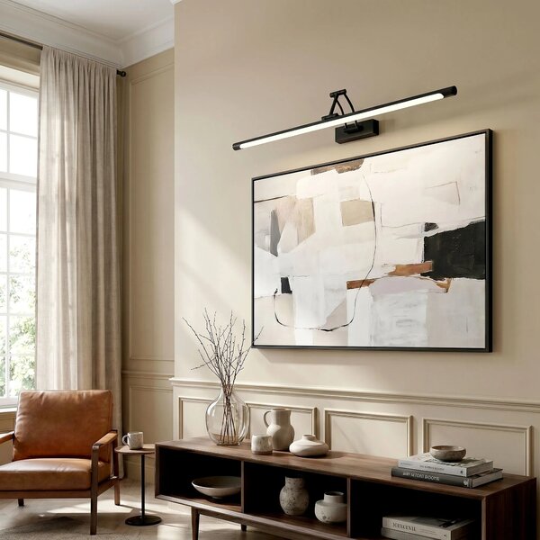 Fürdőszobai fali LED lámpa SWE027-1W 80cm Black