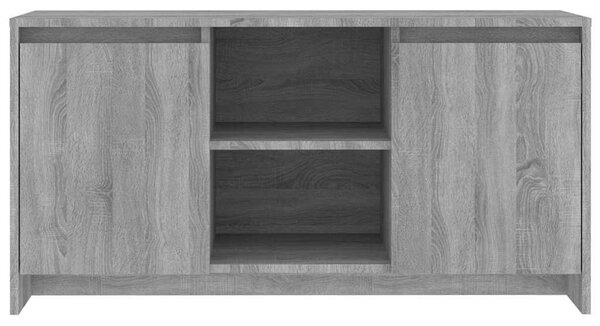 Szürke sonoma szerelt fa TV-szekrény 102x37,5x52,5 cm
