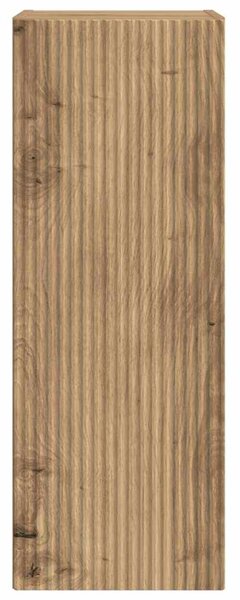 TV Fali Szekrény 30 x 31 x 80 cm Művészi tölgy Szerelt Fa