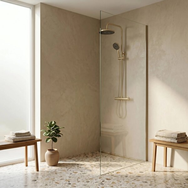Zuhanyszett Rea Avanti Brush Gold