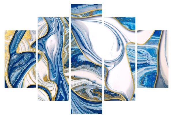 Kép - Márványhullámok (150x105 cm)