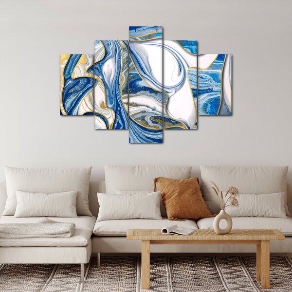 Kép - Márványhullámok (150x105 cm)
