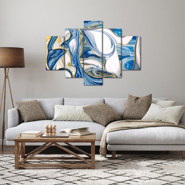Kép - Márványhullámok (150x105 cm)