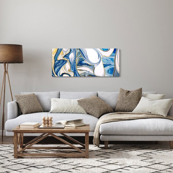 Kép - Márványhullámok (120x50 cm)