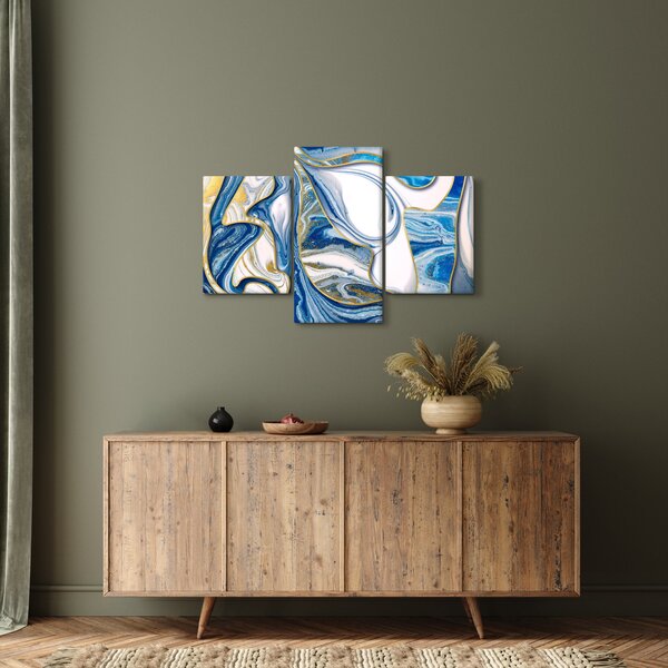 Kép - Márványhullámok (90x60 cm)