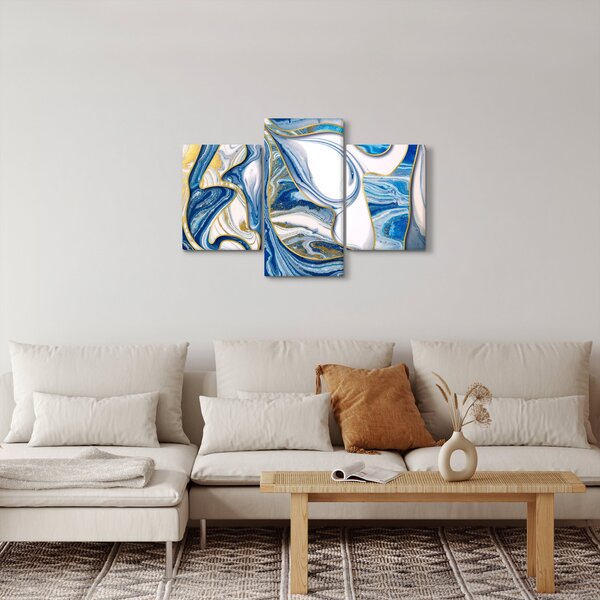 Kép - Márványhullámok (90x60 cm)