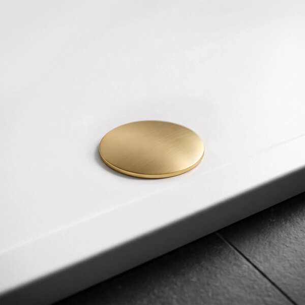 Zuhanytálca Rea Belmond White 80x100 Brush Gold