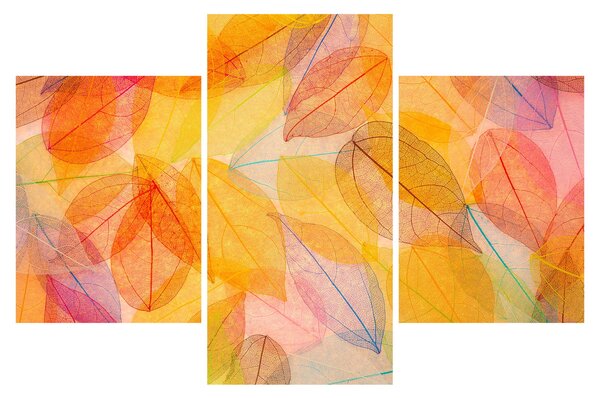 Kép - Háttér az őszi levelekből (90x60 cm)