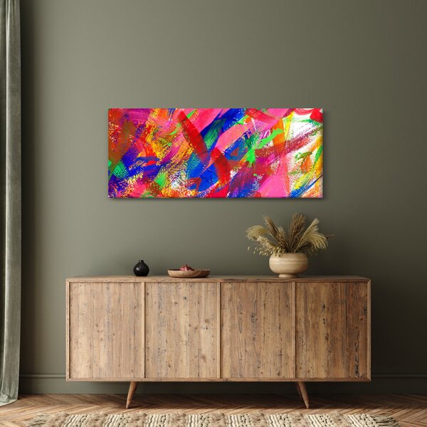 Kép - Színes absztrakció (120x50 cm)