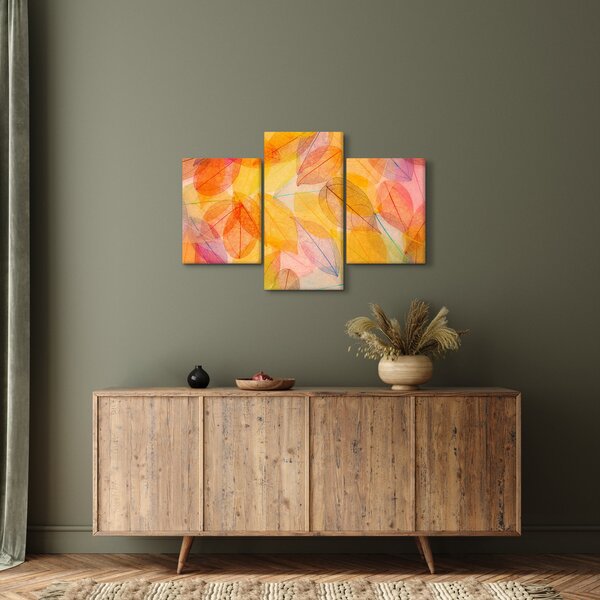 Kép - Háttér az őszi levelekből (90x60 cm)