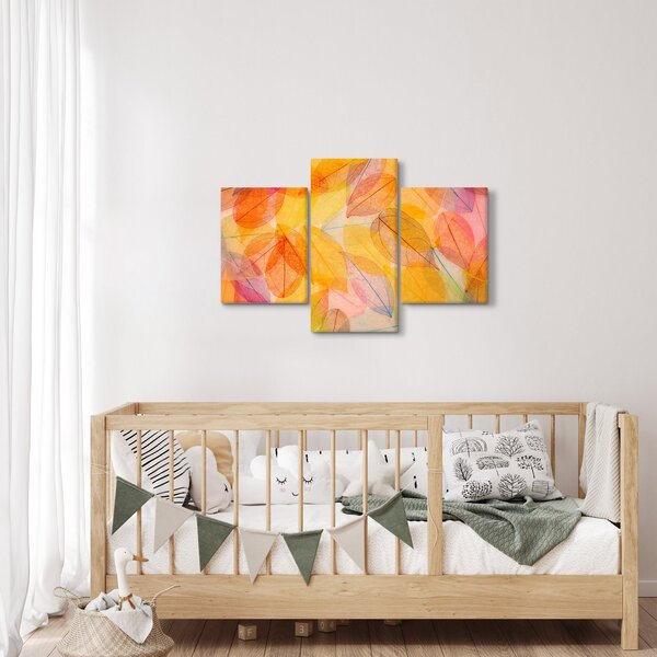 Kép - Háttér az őszi levelekből (90x60 cm)