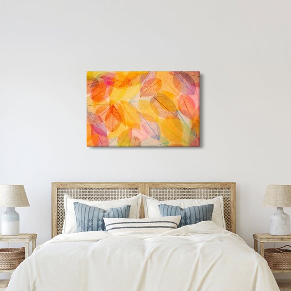 Kép - Háttér az őszi levelekből (90x60 cm)