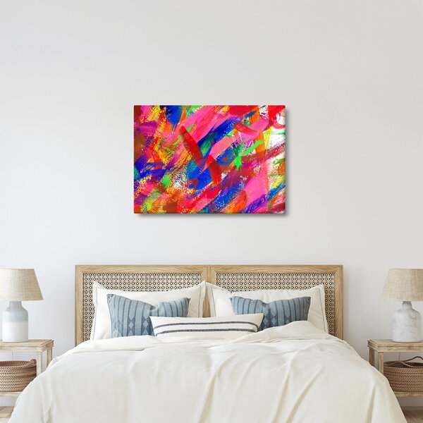 Kép - Színes absztrakció (70x50 cm)