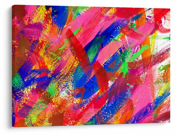 Kép - Színes absztrakció (70x50 cm)