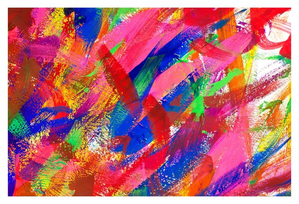 Kép - Színes absztrakció (90x60 cm)