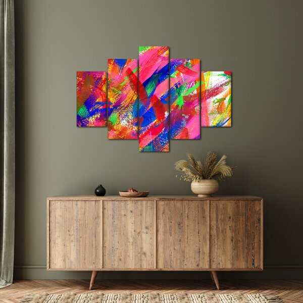 Kép - Színes absztrakció (150x105 cm)