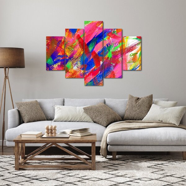 Kép - Színes absztrakció (150x105 cm)