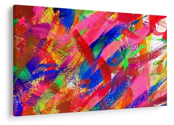 Kép - Színes absztrakció (90x60 cm)