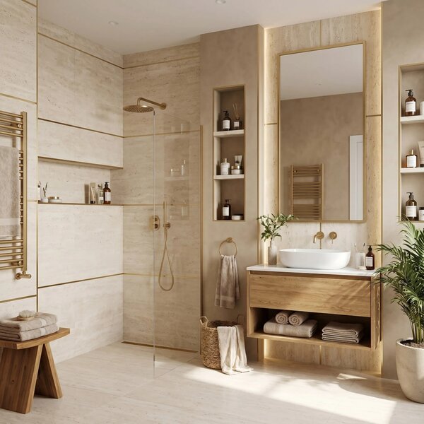 Öntapadós dekorációs szegélyléc Rea P14454 2cm Brush Gold