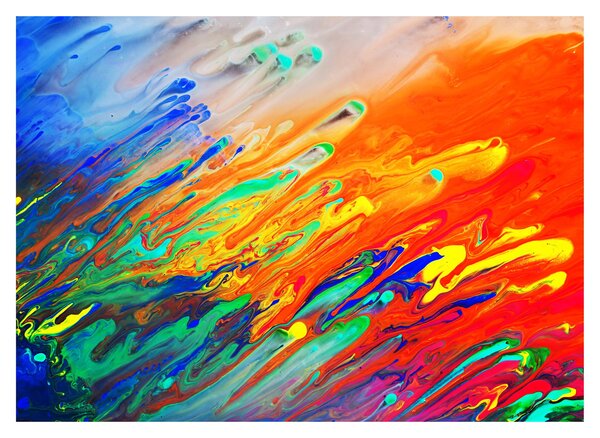 Kép - Színes absztrakció (70x50 cm)