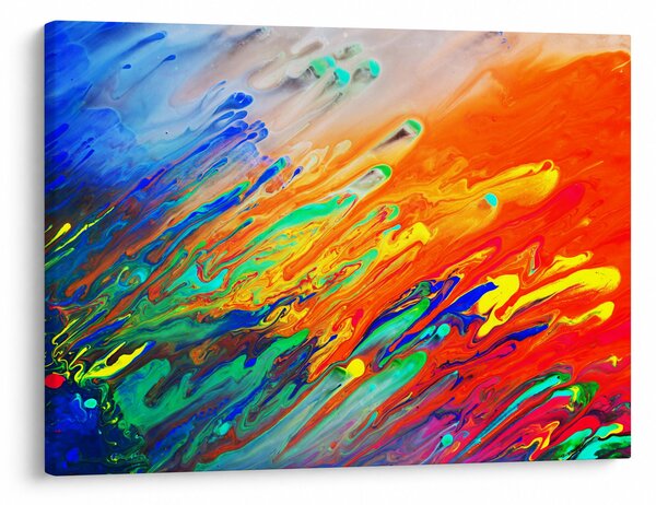 Kép - Színes absztrakció (70x50 cm)