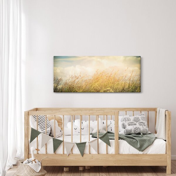 Kép - Mező ősszel (120x50 cm)