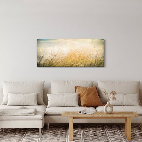 Kép - Mező ősszel (120x50 cm)