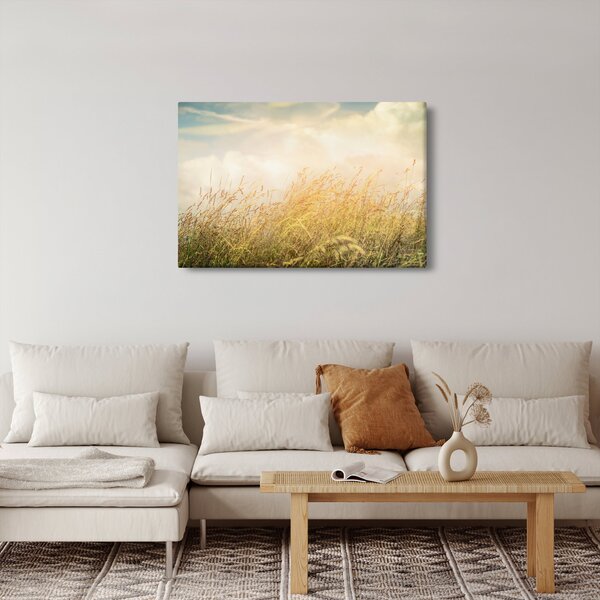 Kép - Mező ősszel (90x60 cm)