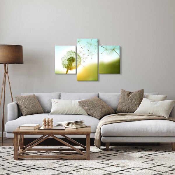 Kép - Pitypang a szélben (90x60 cm)