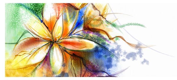 Kép - Virág (120x50 cm)