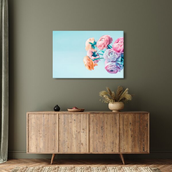 Kép - Virágok a vázában (90x60 cm)
