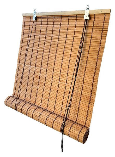 Natúr színű bambusz roló 120x160 cm Zeva – Gardinia