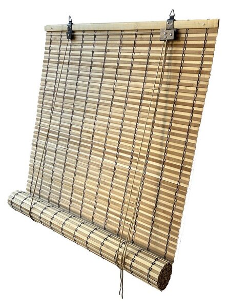 Natúr színű bambusz roló 90x220 cm Java – Gardinia