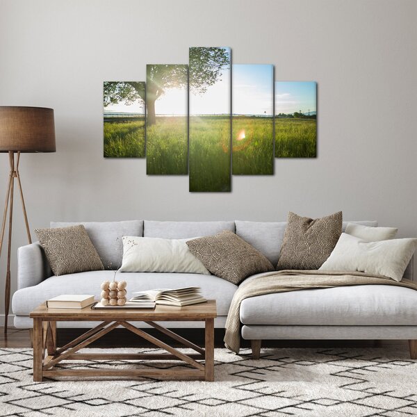 Egy fa képe a mezőn (150x105 cm)