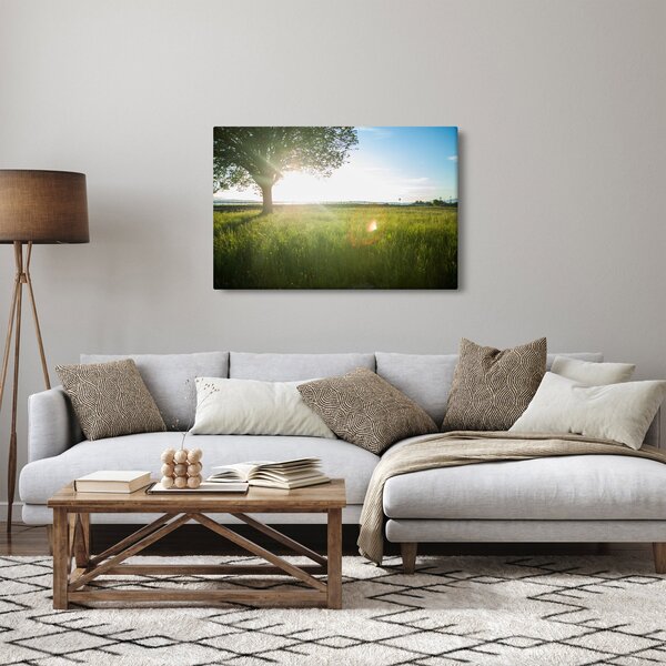 Egy fa képe a mezőn (90x60 cm)