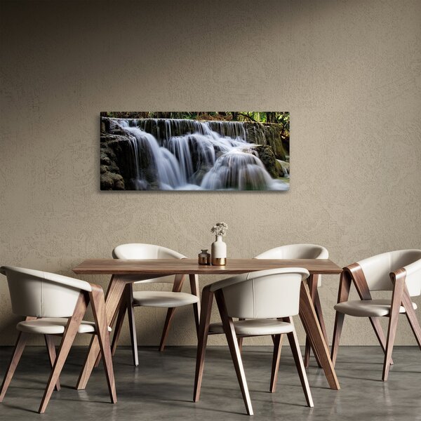 Kép - Vízesések kaszkádjai (120x50 cm)