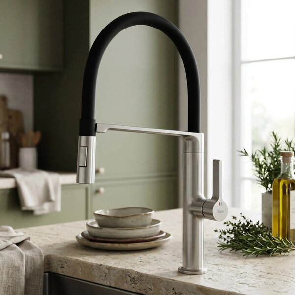 Konyhai csaptelep REA Lago Brush Nickel