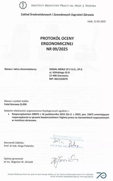 Q-058 Ergonomikus Hálós Forgószék Fekete Multiblock