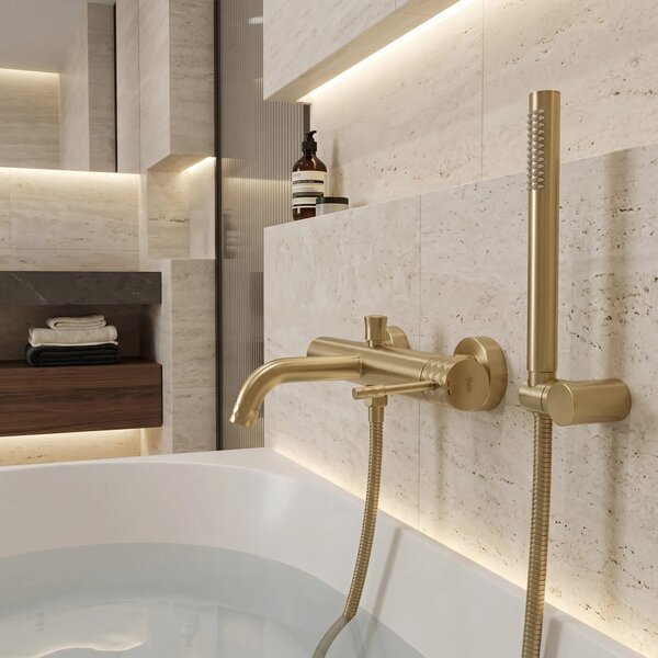 Rea JS-018 BRUSH GOLD zuhanyfej
