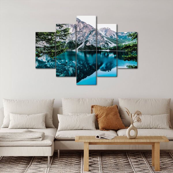 Egy kép az Alpokban (150x105 cm)