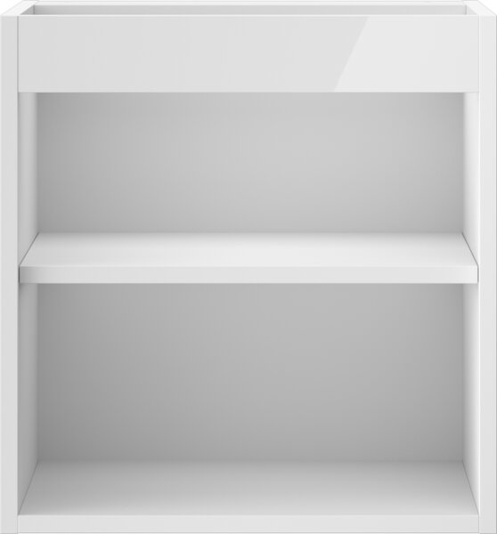Mexen Box-A, fali szekrény 45 cm, fényes fehér, 91AX1-0450-470-1-00