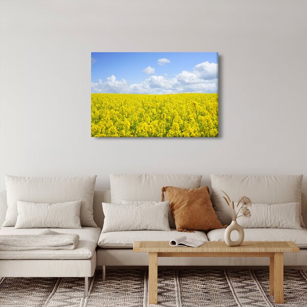 Egy sárga mező képe (90x60 cm)